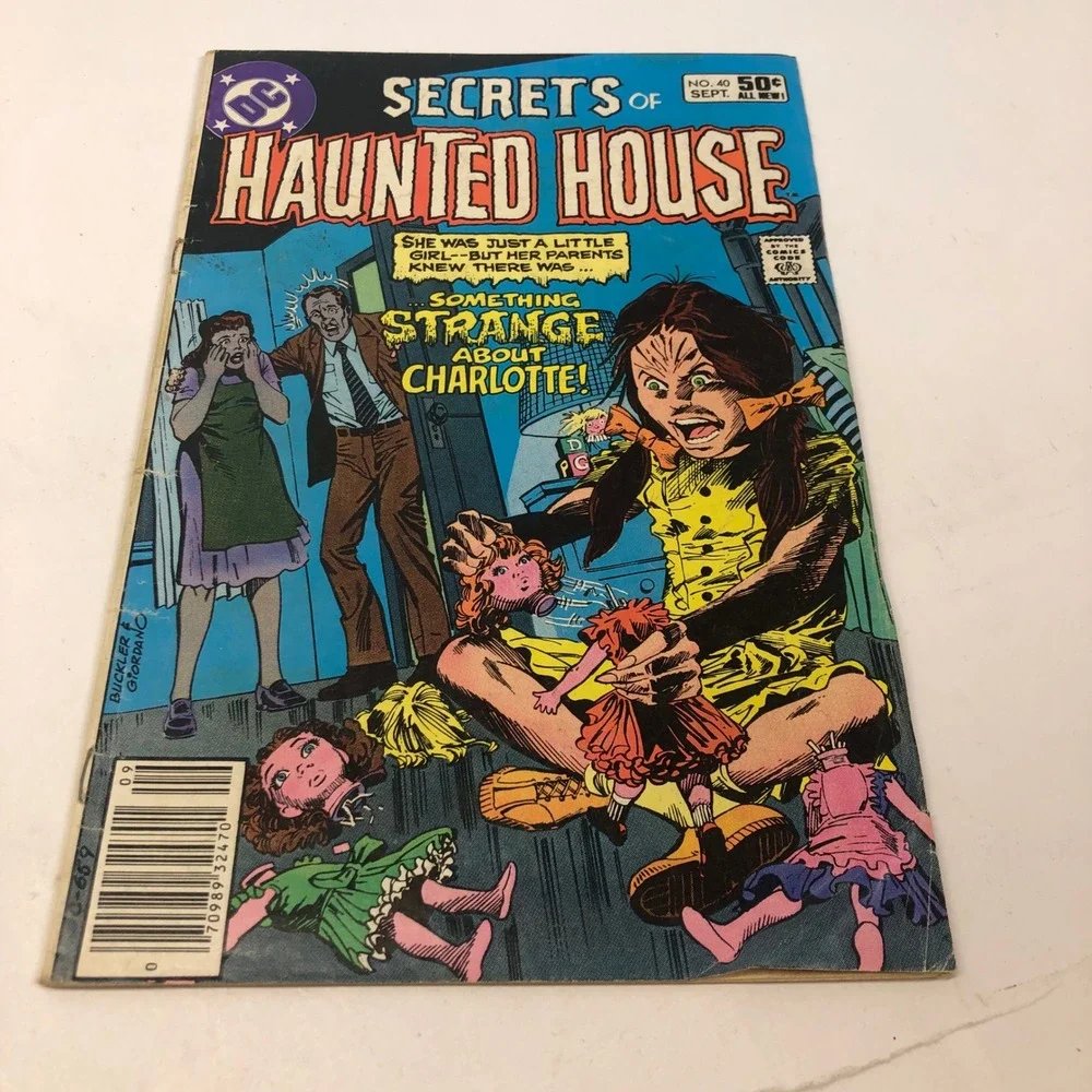 Secrets‎ of Haunted House Comic Book #40 September 1981 DC Comics